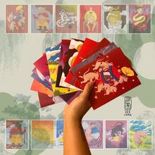 Load image into Gallery viewer, Zodiac Stationary Card set of 12