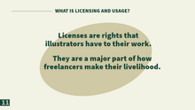 Load image into Gallery viewer, Licensing and Usage Tips for Freelancers, sliding scale!