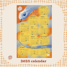 Load image into Gallery viewer, 2025 Snake Calendar
